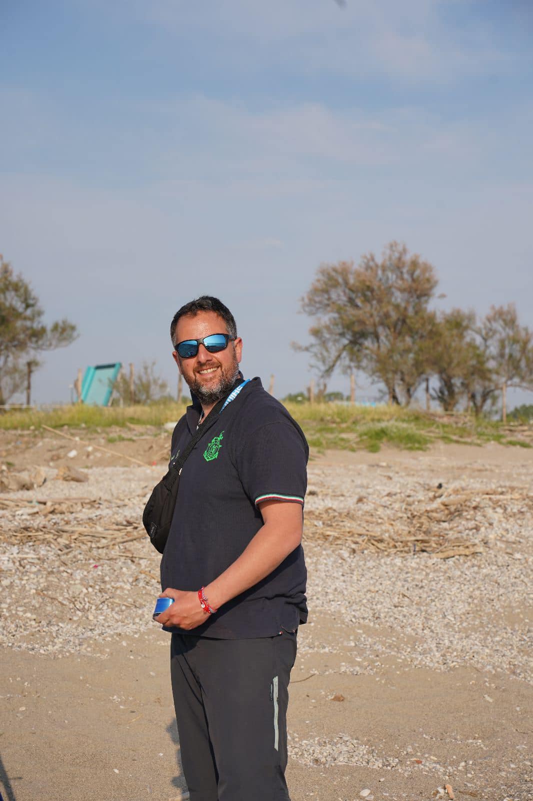 L'atleta LNI Pozzuoli Surfcasting team Tuccillo Giuseppe