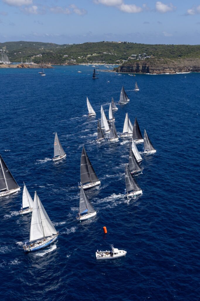 Enrico Calvi della Lega Navale Italiana sezione di Pozzuoli RORC Carribean 600